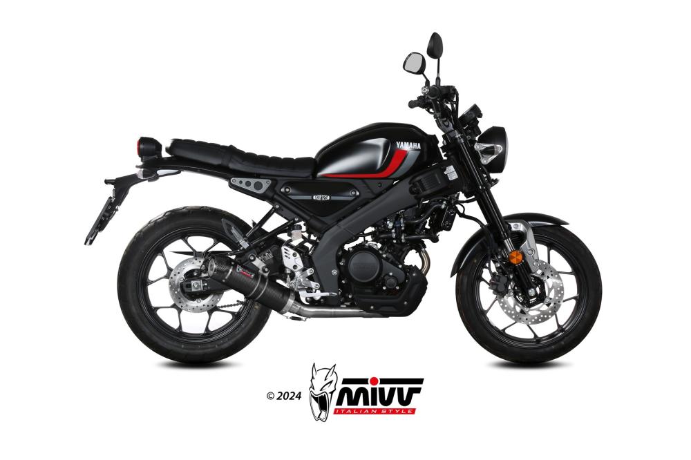 MIVV GP Full Exhaust System Yamaha XSR 125 2021-2024