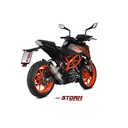Silencieux Storm GP Adapt. KTM 125 Duke 2021-2023 et 390 Duke 2021-2023