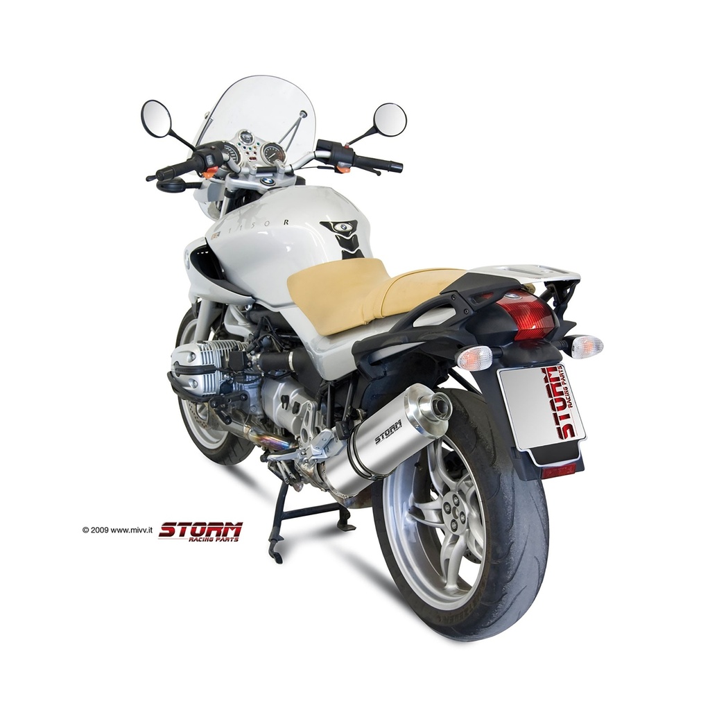 Silencieux Storm Ovale Adapt. BMW R 1150 R 2001-2005