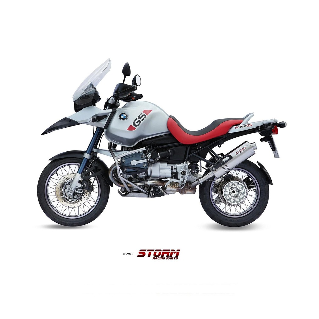 Silencieux Storm Ovale Adapt. BMW R 1150 GS 1999-2003