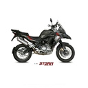 Silencieux Storm Ovale Adapt. BENELLI TRK 502 X 2018-2024