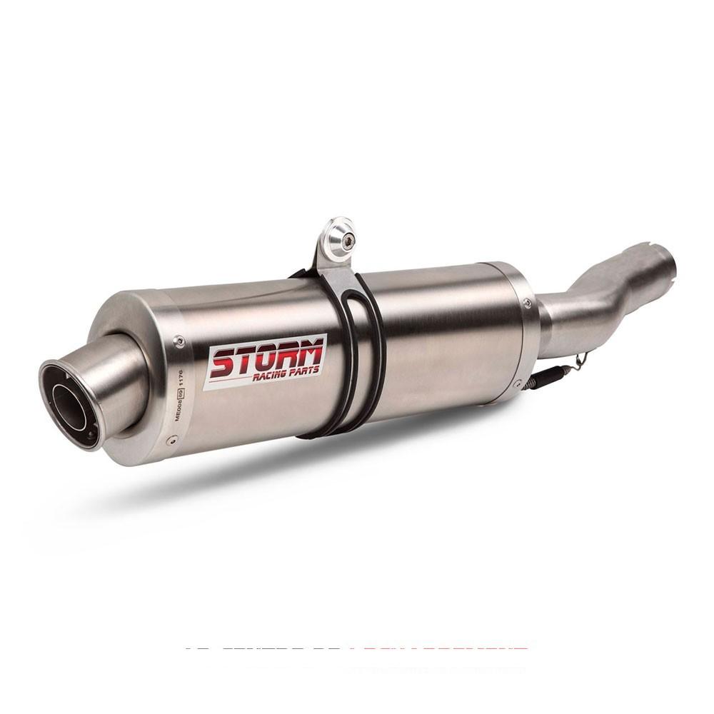 Silencieux Storm Ovale Adapt. SUZUKI GSX-R 1000 2001-2002