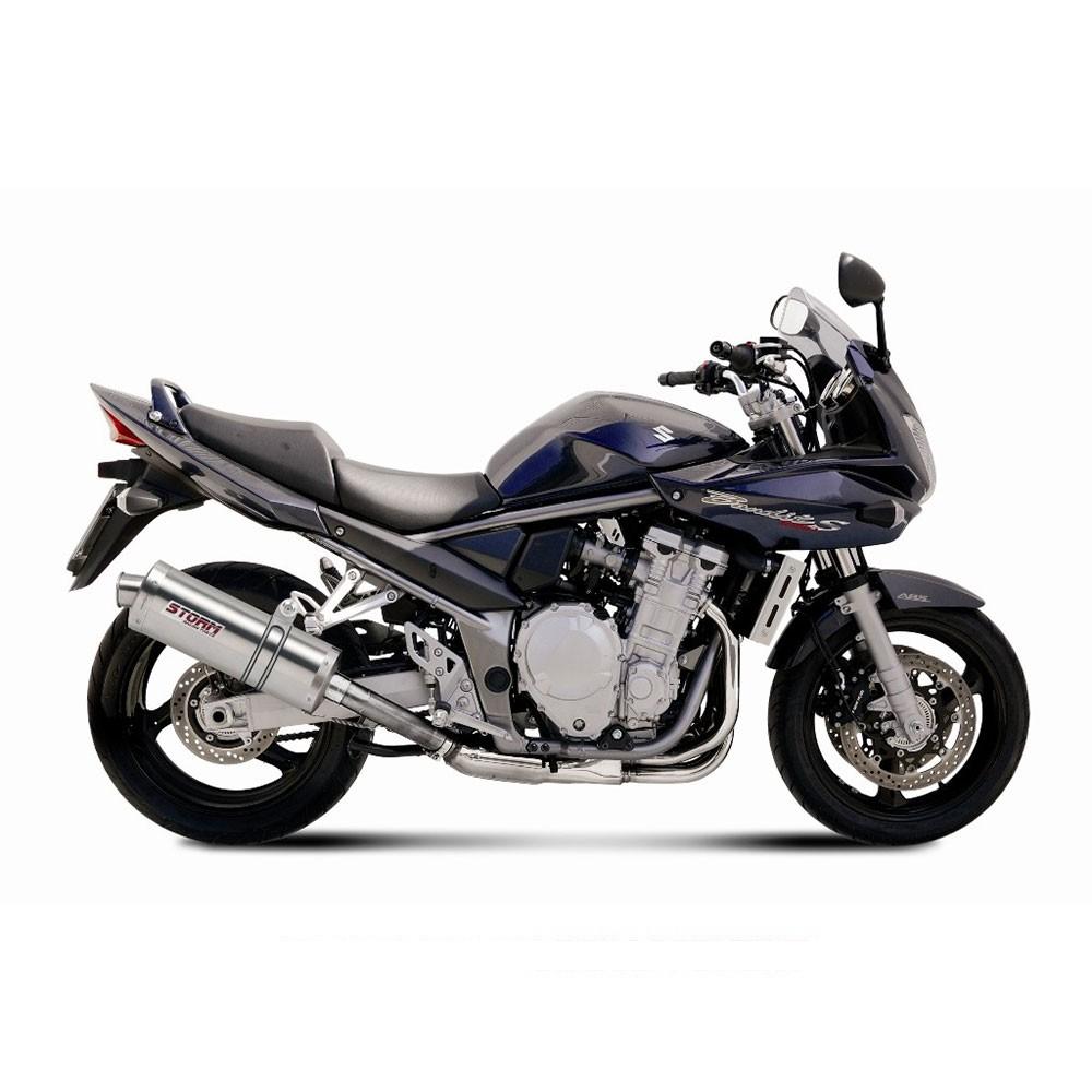 Silencieux Storm Ovale Adapt. SUZUKI GSF 1250 Bandit / GSX 1250 FA 2007-2017