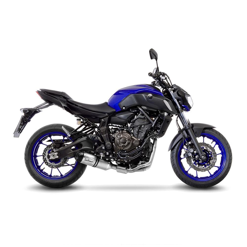 Ligne Complète LEOVINCE LV One (coupelle carbone) Yamaha MT07 / MT07 Tracer / GT / XSR 700 2016-2020
