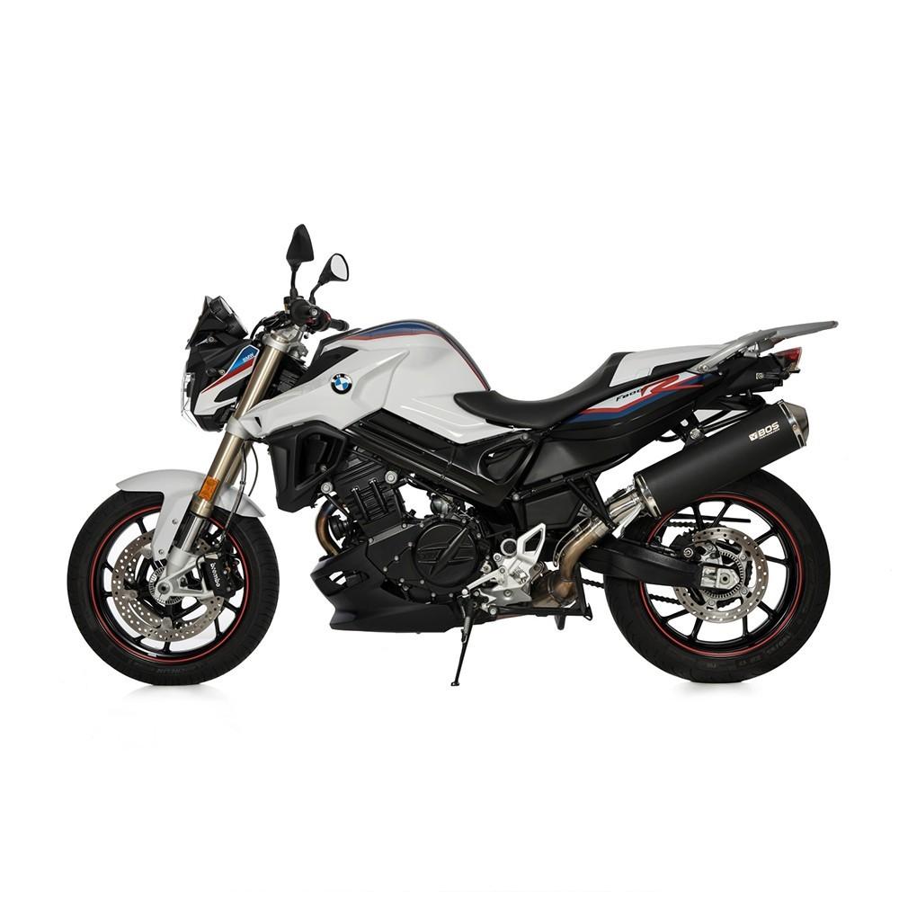 BOS SLIP-ON Oval Silencer BMW F800 R 2009-2019 and F800 GT 2013-2019