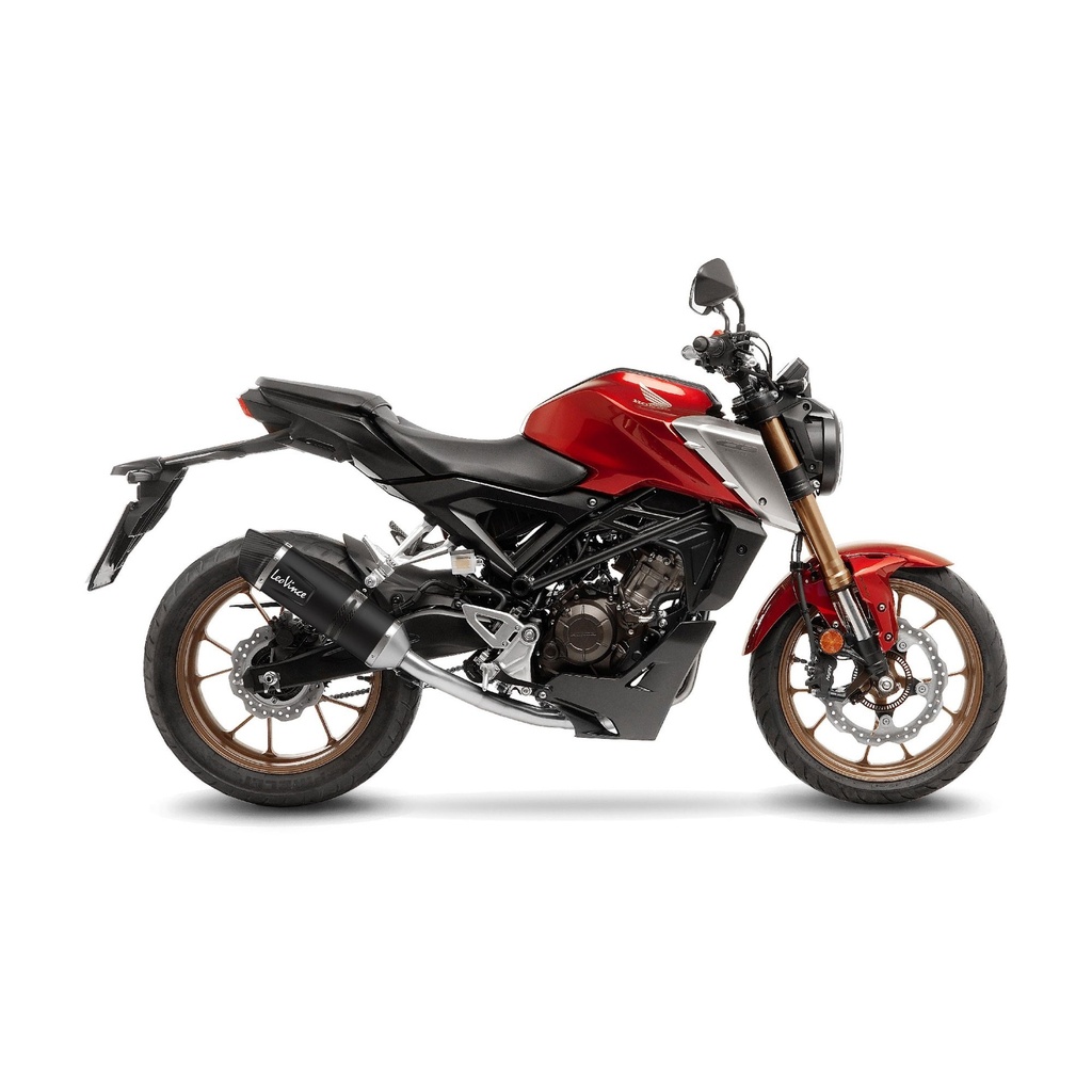Ligne Complète LEOVINCE LV One (coupelle carbone) Honda CB 125 R 2021-2024