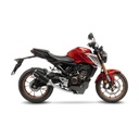 Full Exhaust System LEOVINCE LV One (carbon end cap) Honda CB 125 R 2021-2024