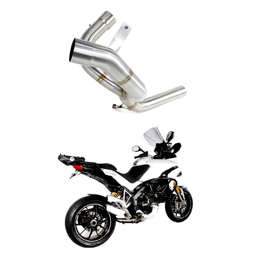 [DU014D] Link pipe without catalyst for Ducati Multistrada 1200 / 1200 S 2010-2014