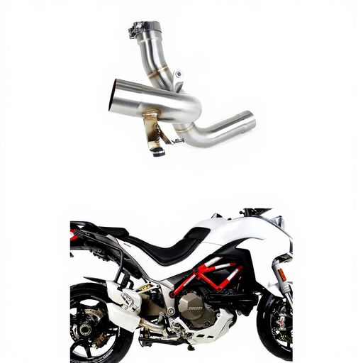 [DU019D] Manchon raccord sans catalyseur pour Ducati Multistrada 1200 / 1200 S 2015-2017