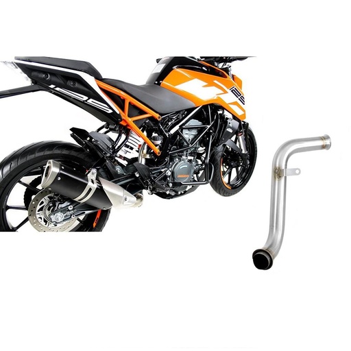 [KT045D] Link pipe without catalyst for KTM 125 DUKE 2017-2020