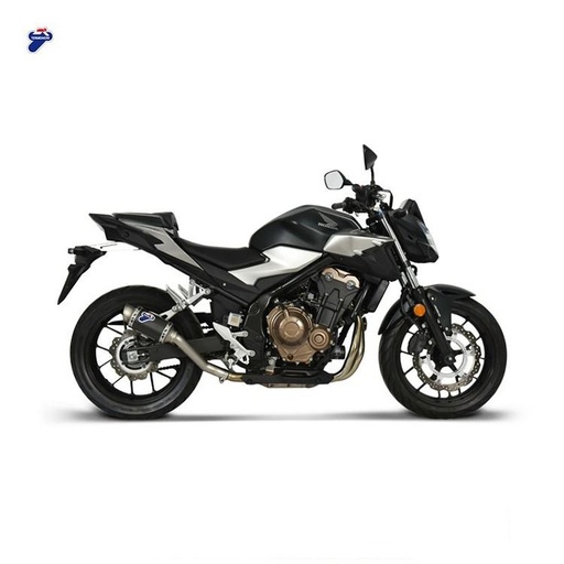 [H155094SO05] TERMIGNONI GP Style Round Silencer Honda CB 500 F / CBR 500 R and CB 500 X 2019-2023