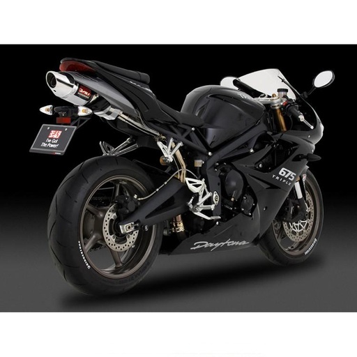 [YS1089101001-YS1089101002] Silencer YOSHIMURA OVAL CONE Triumph DAYTONA 675 / R 2006-2012