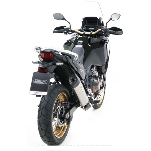 Silencieux ARROW Maxi Race-Tech Honda CRF 1100 L Africa Twin 2020-... Coup. Carbone