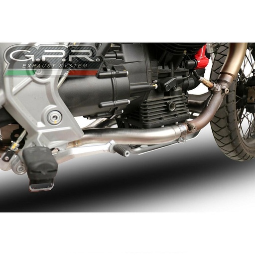 [GPRGU62DEC] Manchon raccord sans catalyseur GPR pour Moto Guzzi V85 TT 2019-2020