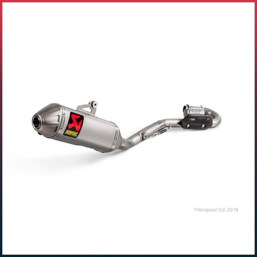 [S-S4MET11-BNTA] Full Exhaust System AKRAPOVIC Evolution Line Suzuki RM-Z 450 2018-...