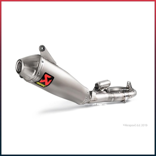 [S-Y2MET15-CIBNTA] Ligne Complète AKRAPOVIC Evolution Line Yamaha WR 250 F 2019-2020 Et Yamaha YZ 250 F 2019-2020