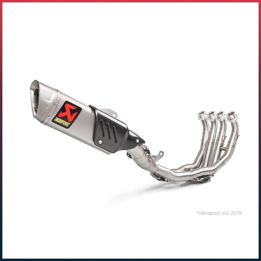 [S-Y6E9-APT] Ligne Complète AKRAPOVIC Evolution Line Yamaha YZF 600 R6 2006-2021