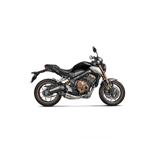 [S-H6R14-HEGEHT] Ligne Complète AKRAPOVIC Racing Line (coupelle carbone) Honda CB 650 F / CBR 650 F, CB 650 R et CBR 650 R