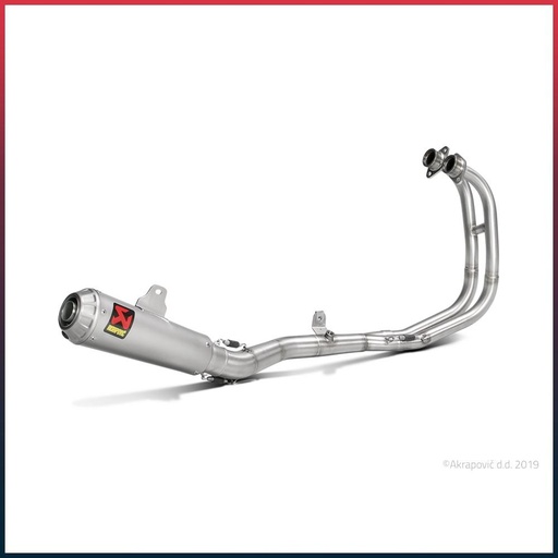 [S-Y2R1-CUBSS] Ligne Complète AKRAPOVIC Racing Line Megaphone Yamaha MT 03 2016-2019 Et R 3 2015-2021