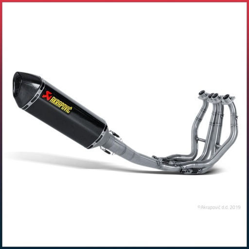 [S-S13R2-RC] Ligne Complète AKRAPOVIC Racing Line Suzuki GSX R 1300 HAYABUSA 2008-2016 Coupelle Carbone
