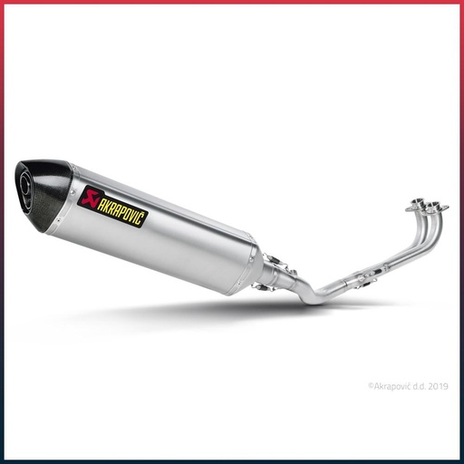 [S-Y5R2-RT] Ligne Complète AKRAPOVIC Racing Line Yamaha T-MAX 500 2008-2011 et T-MAX 530 2012-2016 Coupelle Carbone