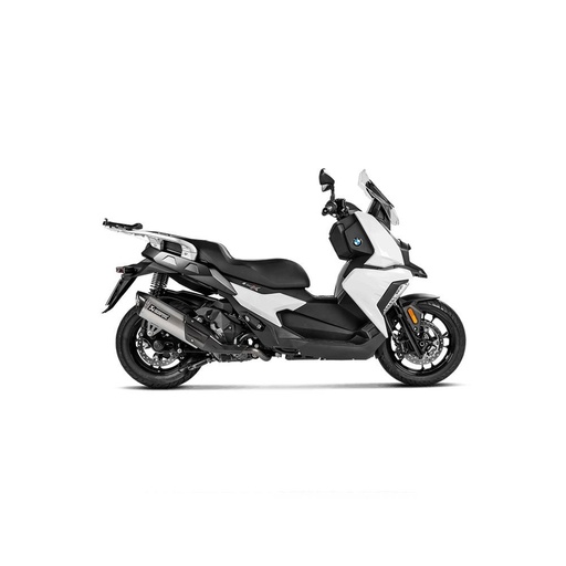 [S-B4SO2-HRT] Silencieux AKRAPOVIC Slip-On BMW C 400 GT / X 2018-2020 Coupelle Carbone