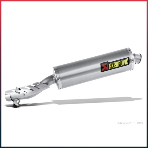 [S-B12SO2-HLTT] Silencieux AKRAPOVIC Slip-On BMW R 1200 GS / ADVENTURE 2004-2009