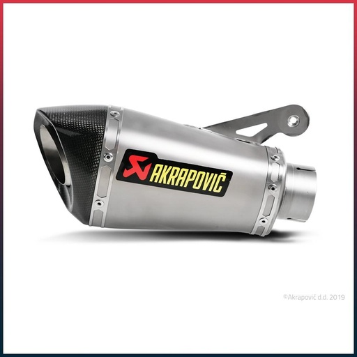 [S-B10SO1-HASZ] Silencieux AKRAPOVIC Slip-On BMW S1000 R 2014-2016 et S1000 RR 2010-2014 Coupelle Carbone