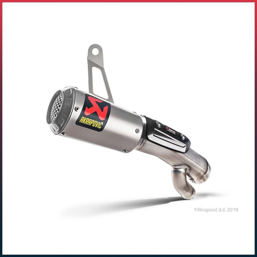 [S-B10SO8-CUBT] AKRAPOVIC Slip-On GP Style Silencer BMW S1000 RR 2017-2018