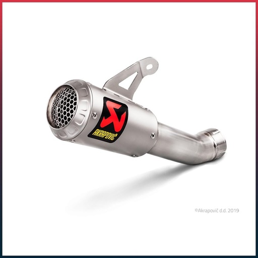 [S-H10SO18-CBT] AKRAPOVIC Slip-On GP Style Silencer Honda CBR 1000 RR 2017-2019