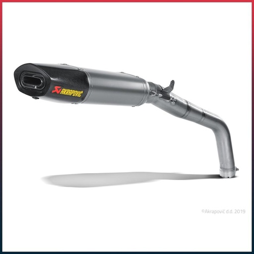 [S-H6SO13-HACT] Silencieux AKRAPOVIC Slip-On Honda CBR 600 RR 2009-2012 Coupelle Carbone