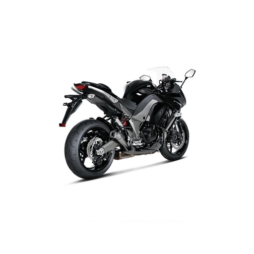 [SM-K10SO1T] AKRAPOVIC Slip-On Megaphone Silencer Kawasaki Z 1000 2010-2013 And Z 1000 SX 2011-2013