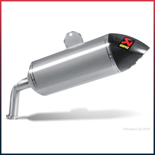 [S-Y12SO2-HAAT] Silencieux AKRAPOVIC Slip-On Yamaha XTZ 1200 SUPER TENERE 2010-2020 Coupelle Carbone