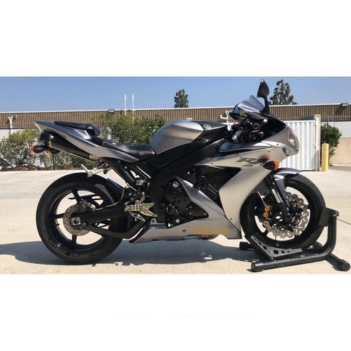 [S-Y10SO6-HDTC/1] AKRAPOVIC Slip-On Silencer Yamaha YZF 1000 R1 2004-2006 Carbon End Cap