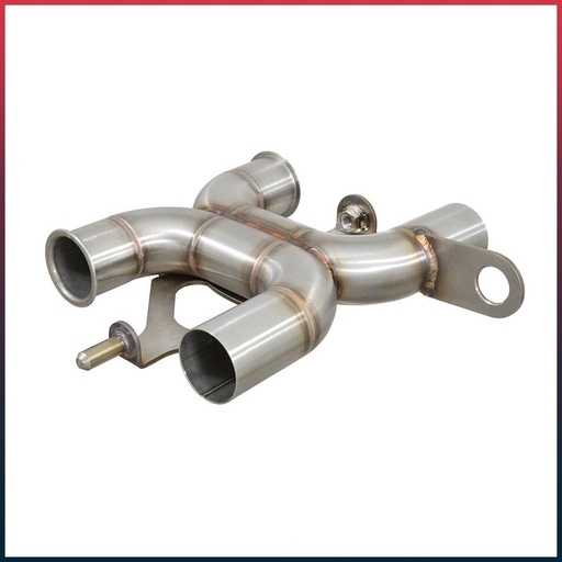 [TRI1200BON] Catalyst-free link pipe SB Triumph 900 STREET CUP / STREET TWIN / BONNEVILLE T100 / T120 / BOBBER / THRUXTON