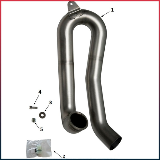 [D16909430IXX] Termignoni Catalyst Delete Link Pipe for Ducati Panigale 959 2016-2019