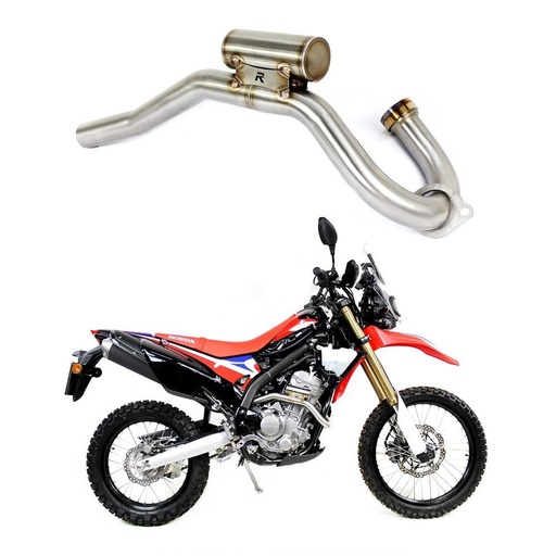 [HO096DH] PowerBomb Downpipe without Catalyst for Honda CRF 250 L 2017-2018