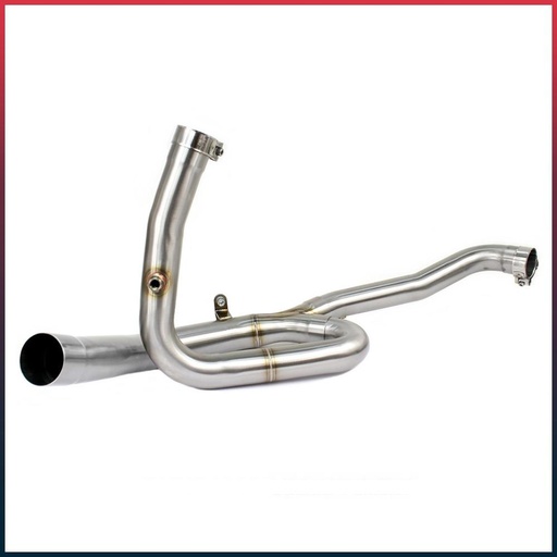 [SU083D] Catalyst-free downpipe for Suzuki DL 1000 V-Strom 2017-2019
