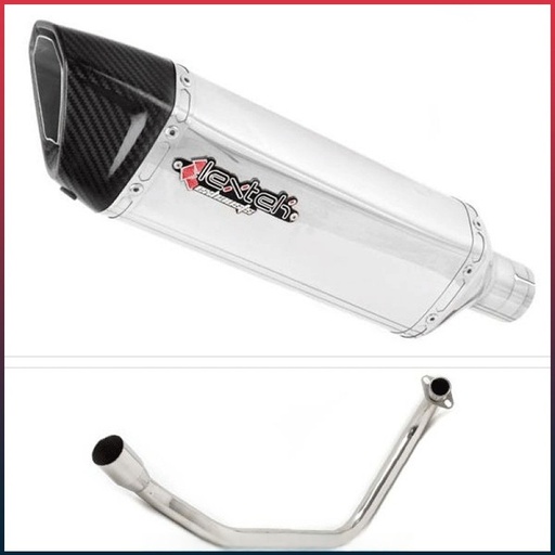 [EXKT6641] LEXTEK SP4 Full Exhaust System Honda CB 125 F 2017-2020