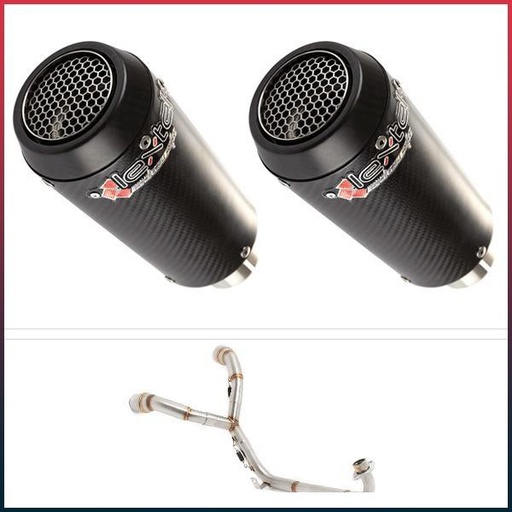 [EXKT3848] Ligne Complète LEXTEK CP9C Honda MSX 125 2013-2015