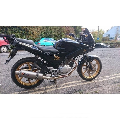 [EXKT595] LEXTEK OP1 Full Exhaust System Honda CBF 125 2008-2014