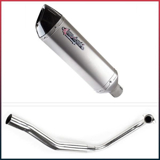 [EXKT3443] Full Exhaust System LEXTEK VP1 Honda CBF 125 2008-2014