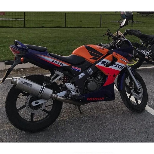 [EXKT607] Ligne Complète LEXTEK OP1 Honda CBR 125 2004-2010