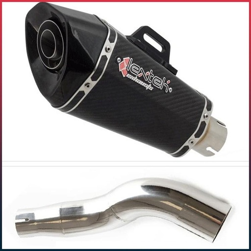 [EXLPV1704] Silencieux LEXTEK XP8C Honda CB 300 R 2018-2020