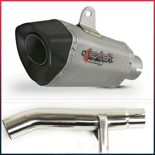 [EXLPV444] LEXTEK XP10 Silencer Honda CBF 600 2004-2007