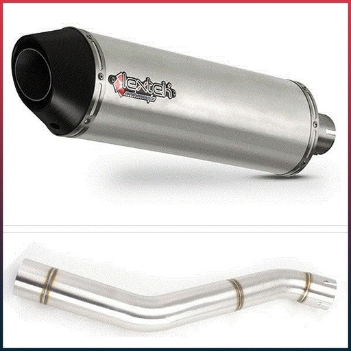 [EXLPV640] Silencieux LEXTEK RP1 Honda CBR 600 F 1987-1990