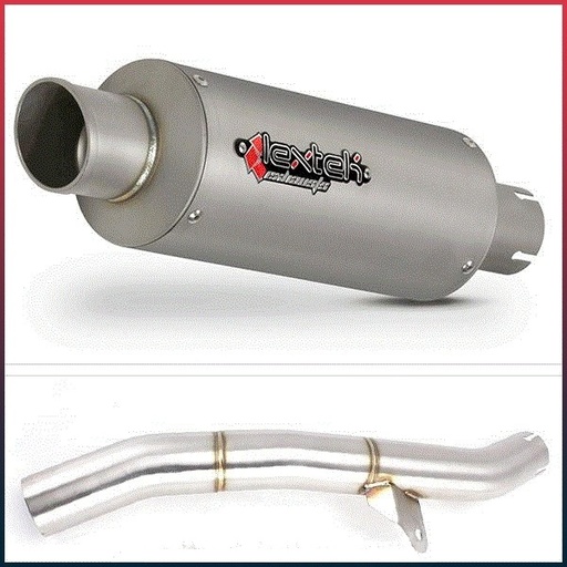[EXLPV722] LEXTEK GP1 Silencer Honda CBR 600 F 2001-2006 and CBR 600 FS 2001-2003