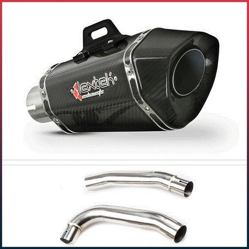 [EXLPV1032] Silencieux LEXTEK XP8C Honda VTR 1000 FireStorm 1997-2005