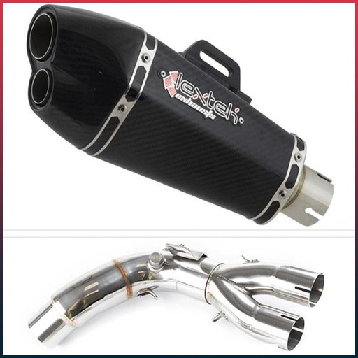 [EXLPV1686] Lextek XP13C Half Exhaust System Honda CB 1000 R 2008-2017
