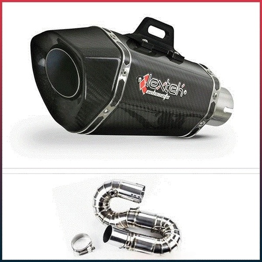 [EXLPV1097(2)] LEXTEK XP8C Silencer Honda CBR 1000 RR 2008-2013